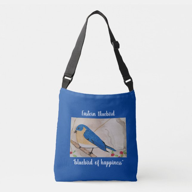 Bolsa Ajustável Azulinho-oriental (Frente)