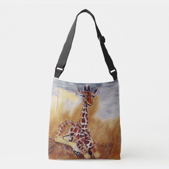 Bolsa Ajustável Baby Giraffe 🦒 (Frente)
