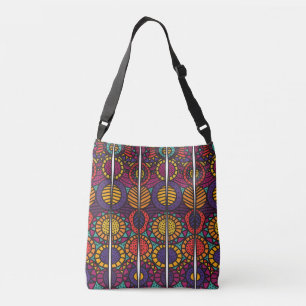 Bolsa Ajustável Bag Afro-Impressão Crossbody
