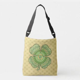 Bolsa Ajustável Bag Celtic Shamrock All-Over-Impressão