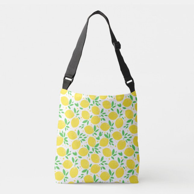 Bolsa Ajustável Bag Crossbody de Lemon Amarelo (Frente)