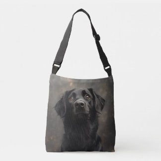 Bolsa Ajustável Bag (Crossbody) do Retriever Placado Preto