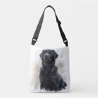 Bolsa Ajustável Bag (Crossbody) do Retriever Placado Preto