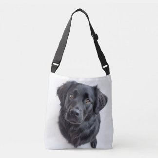 Bolsa Ajustável Bag (Crossbody) do Retriever Placado Preto