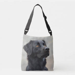 Bolsa Ajustável Bag (Crossbody) do Retriever Placado Preto
