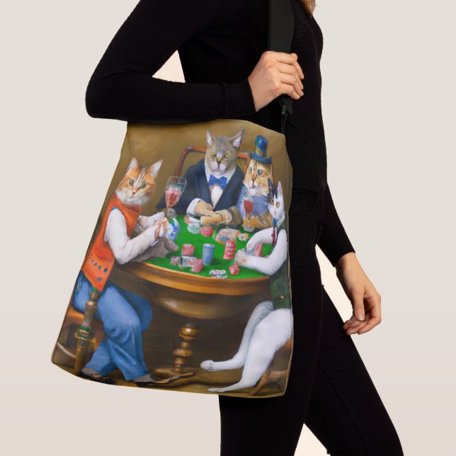 Bolsa Ajustável Bag de corpo cruzado duplo (Close Up)