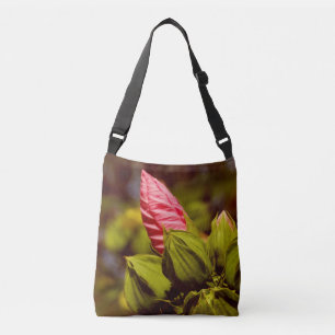 Bolsa Ajustável Bag de Fotografia do Jardim Floral do Flor Rosa