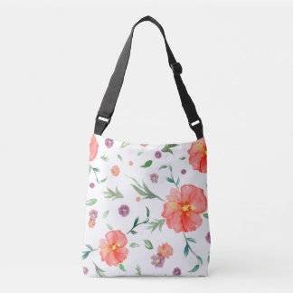 Bolsa Ajustável Bag Floral de Cor da Água Cura para Uso Diário