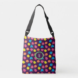 Bolsa Ajustável Bag Neon Rosa All-Over-Impressão