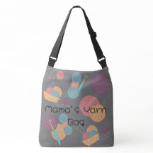 Bag Personalizável do Yarn Crossbody