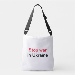 Bolsa Ajustável Bag Stop War, Ucrânia