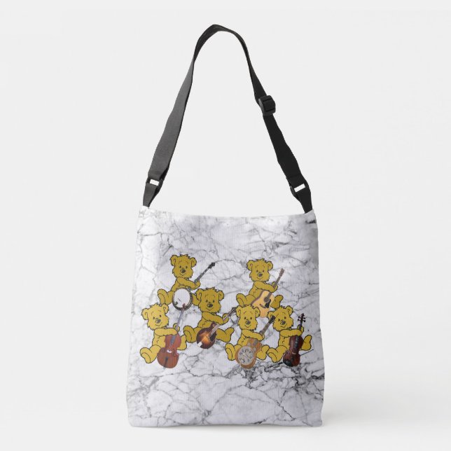 Bolsa Ajustável Banda DE URSO TEDDY - SACO DE ROSSBODY (Verso)