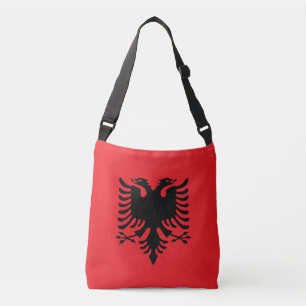 Bolsa Ajustável Bandeira albanesa