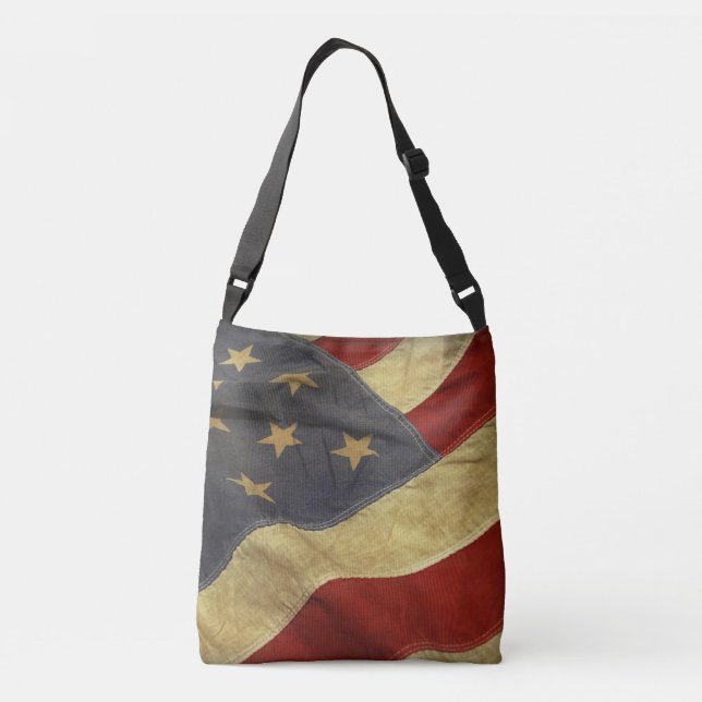 Bolsa Ajustável Bandeira americana (Verso)