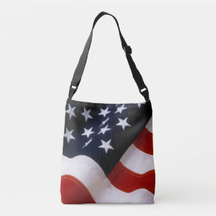Bolsa Ajustável Bandeira americana ondulada