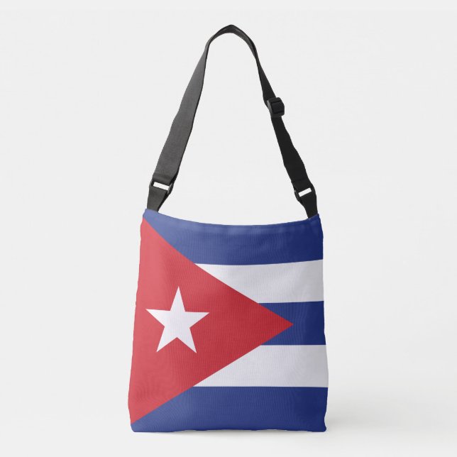 Bolsa Ajustável Bandeira Cuba (Frente)