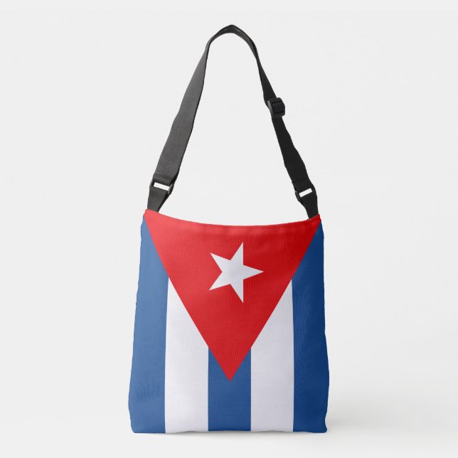 Bolsa Ajustável Bandeira Cuba (Frente)
