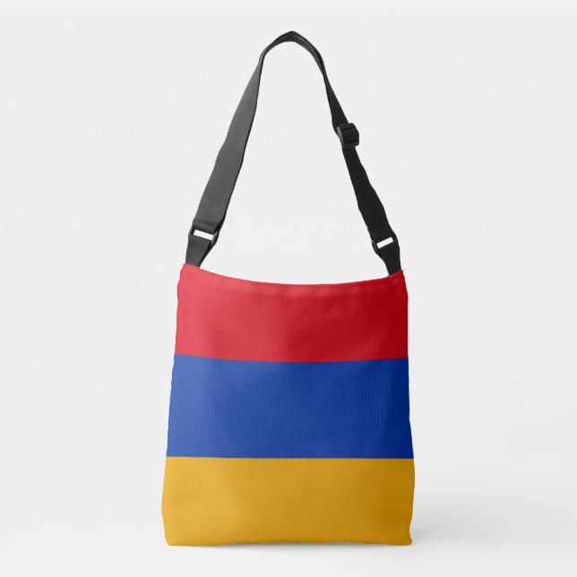Bolsa Ajustável Bandeira da Armênia (Frente)
