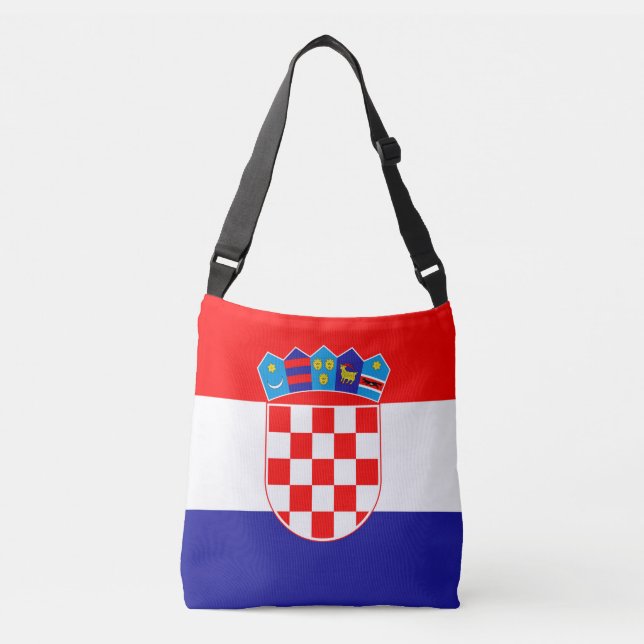 Bolsa Ajustável Bandeira da Croácia (Frente)