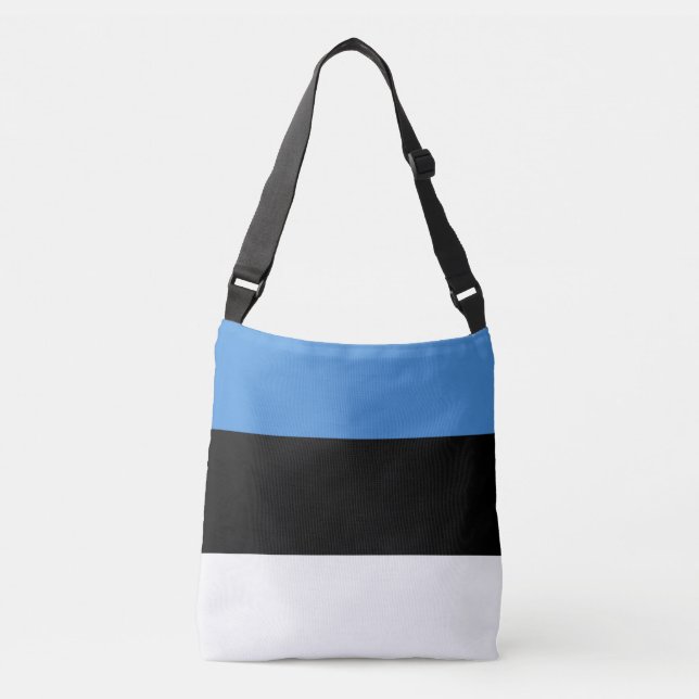 Bolsa Ajustável Bandeira da Estônia (Frente)