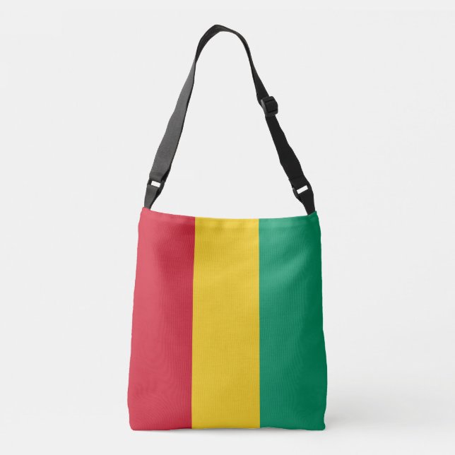 Bolsa Ajustável Bandeira da Guiné (Verso)