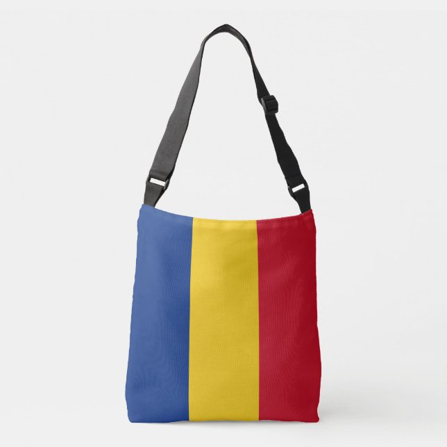 Bolsa Ajustável Bandeira da Romênia (Frente)