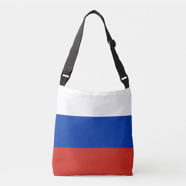 Bolsa Ajustável Bandeira da Rússia (Frente)