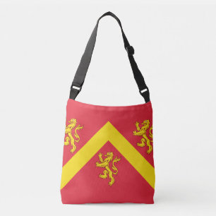 Bolsa Ajustável Bandeira de Anglesey Crossbody