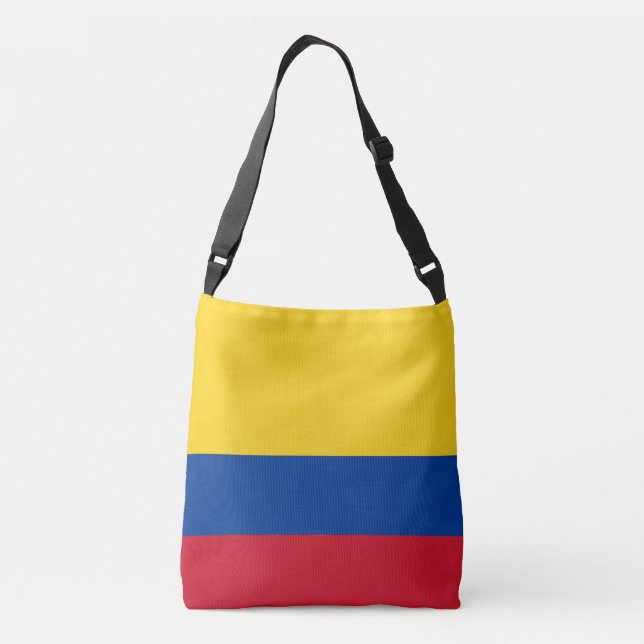 Bolsa Ajustável Bandeira de Colômbia (Verso)