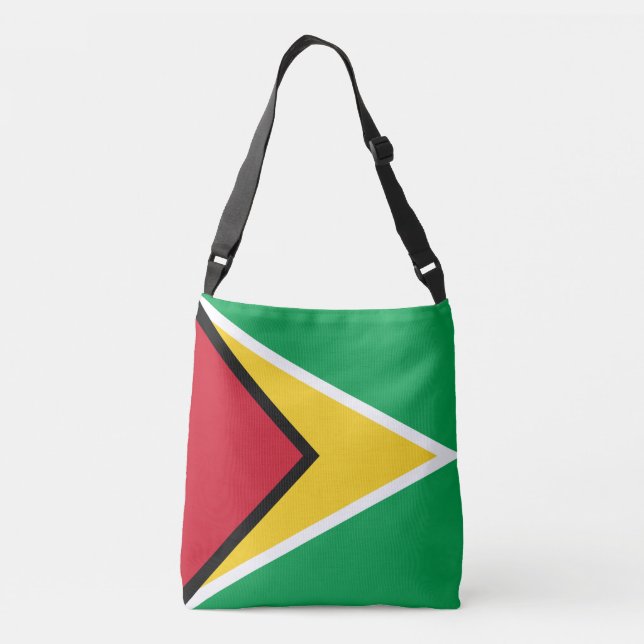 Bolsa Ajustável Bandeira de Guyana (Verso)