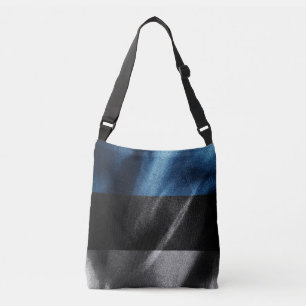 Bolsa Ajustável Bandeira de seda da Estônia