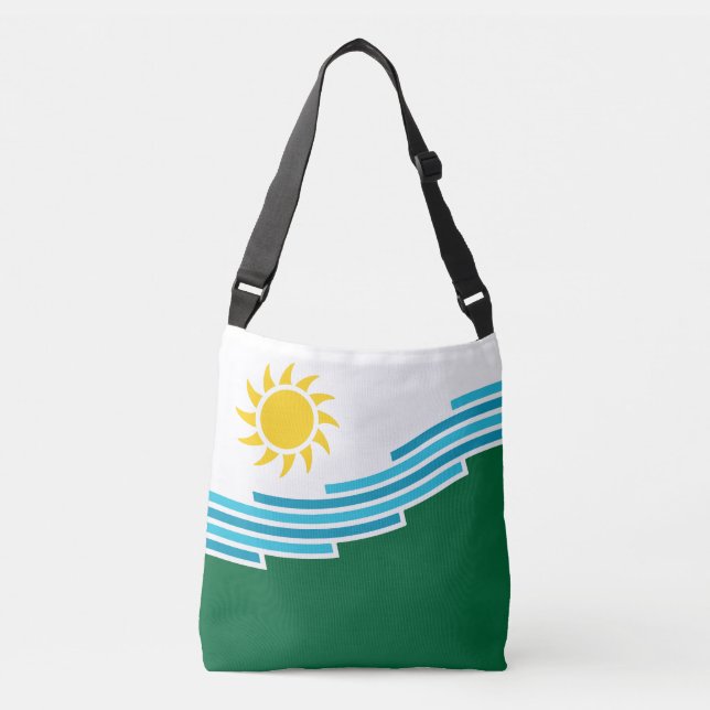 Bolsa Ajustável Bandeira de Spokane, Washington (Frente)
