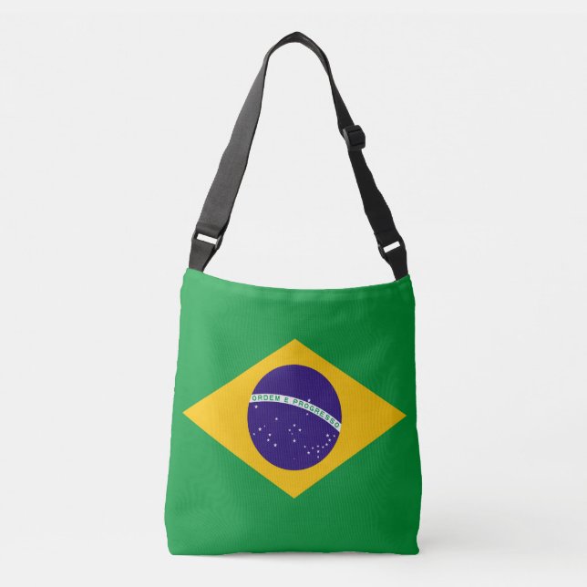 Bolsa Ajustável Bandeira do Brasil (Frente)