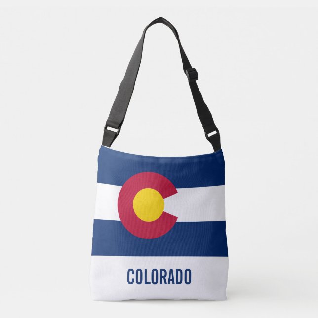 Bolsa Ajustável Bandeira do Colorado (Frente)