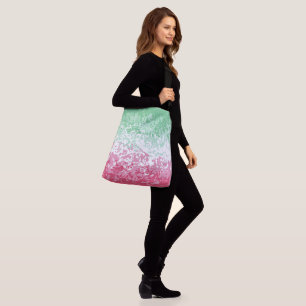 Bolsa Ajustável Bandeira do Orgulho Abrosexual de Groovy Abstrato