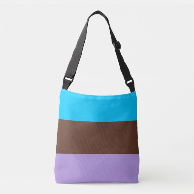 Bolsa Ajustável Bandeira do Orgulho Androsexual (Frente)