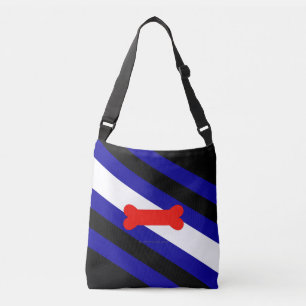 Bolsa Ajustável Bandeira do orgulho canino da SlipperyJoe expressa