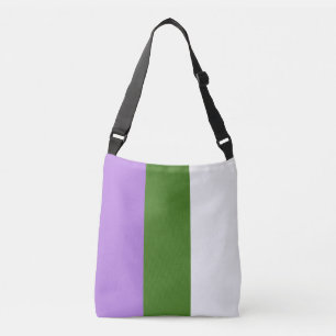 Bolsa Ajustável Bandeira do orgulho de Genderqueer