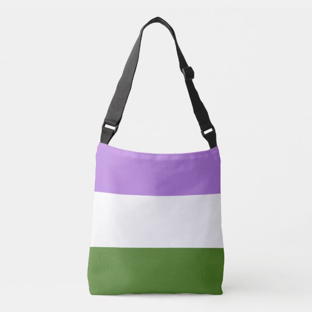 Bolsa Ajustável Bandeira do orgulho do gênero (Frente)