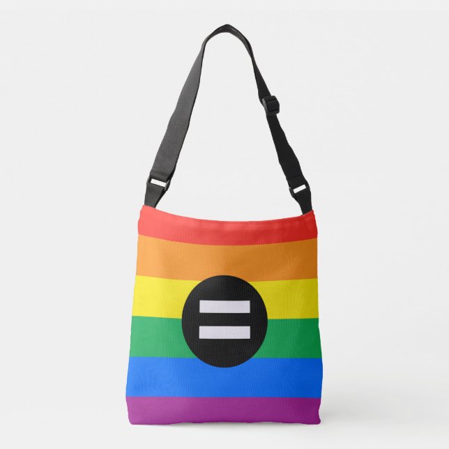 Bolsa Ajustável Bandeira dos Direitos Gay (Frente)