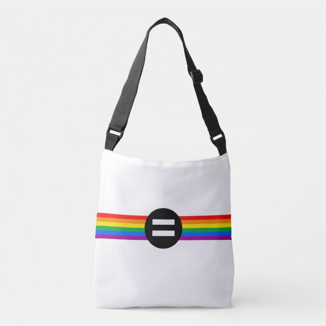 Bolsa Ajustável Bandeira dos Direitos Gay (Frente)
