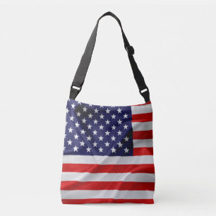 Bolsa Ajustável Bandeira dos Estados Unidos da América