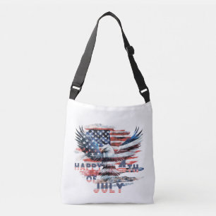 Bolsa Ajustável Bandeira e águia dos Estados Unidos. Independência