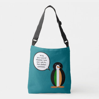 Bolsa Ajustável Bandeira Irlandesa Ms. Penguin Personalizada