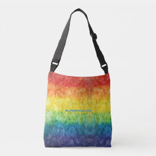 Bolsa Ajustável Bandeira tie-dye da SlipperyJoe's arco-íris pressi