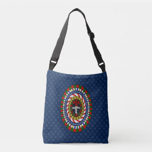 Bolsa Ajustável Bandeja All-Over-Impressão de Natal divertida