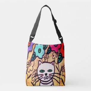 Bolsa Ajustável Bandeja de arte Abstrato digital colorida