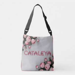 Bolsa Ajustável Bandeja de Rosa bordado de CATALEYA