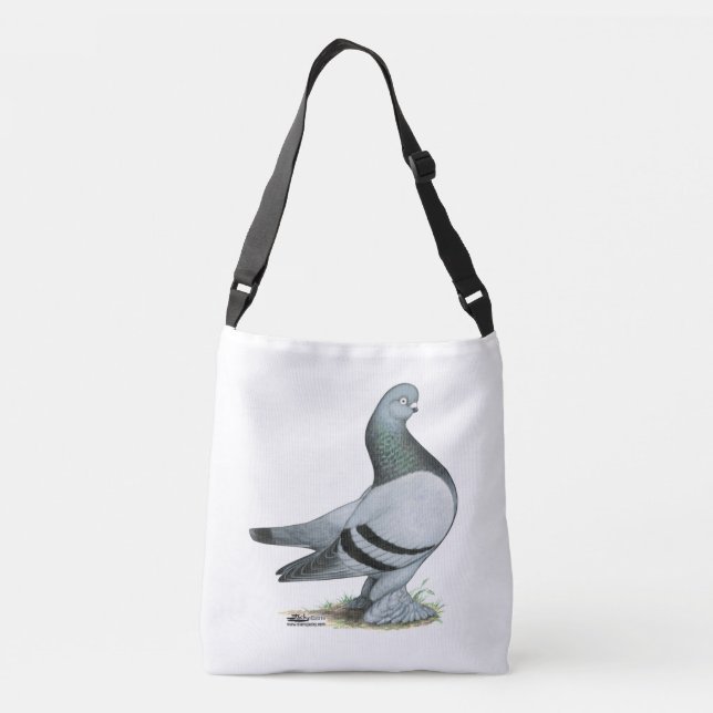 Bolsa Ajustável Bar Azul Berliner Tumbler Pigeon (Verso)