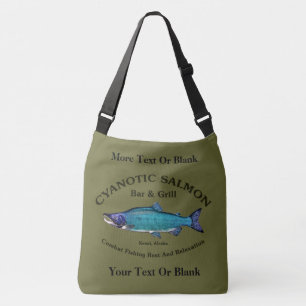 Bolsa Ajustável Bar de salmão cianótico e grill